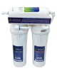Wellon Multi stage Plastic Water Purifier System:Sediment+Carbon+9 Inch Antioxidant Alkaline Filter